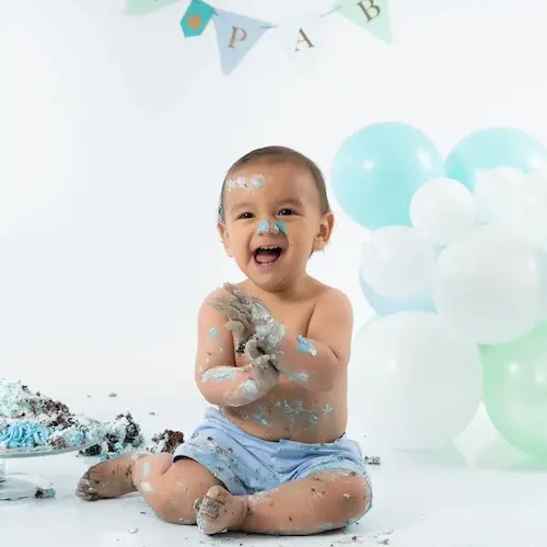 sesiones fotografiques smash cake nens ant cugat